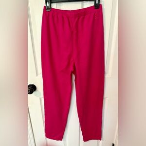 NWT St. John Sport by Marie Gray Pink Knit Lounge Pants - Size Small